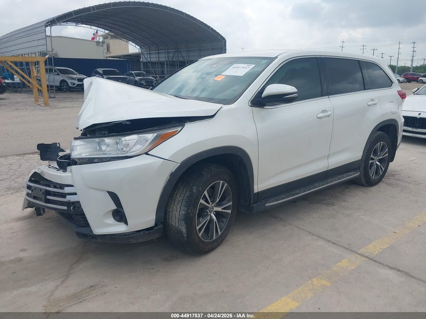 2019 Toyota Highlander VIN 5TDZZRFH9KS299146 IAAI salvage auction — RIGHT SIDE, Salvage (Texas), sold $3,750 on 2026-07-29 (photo 2)