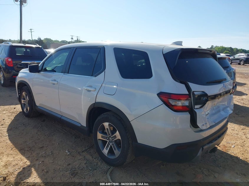 2025 Honda Pilot VIN 5FNYG1H49SB045504 IAAI salvage auction — FRONT & REAR, Salvage (North Carolina), sold $12,200 on 2026-07-30 (photo 3)