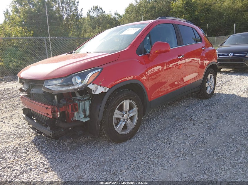 2020 Chevrolet Trax VIN KL7CJLSBXLB341440 IAAI salvage auction — FRONT & REAR, Salvage Title, sold $1,250 on 2026-07-13 (photo 2)