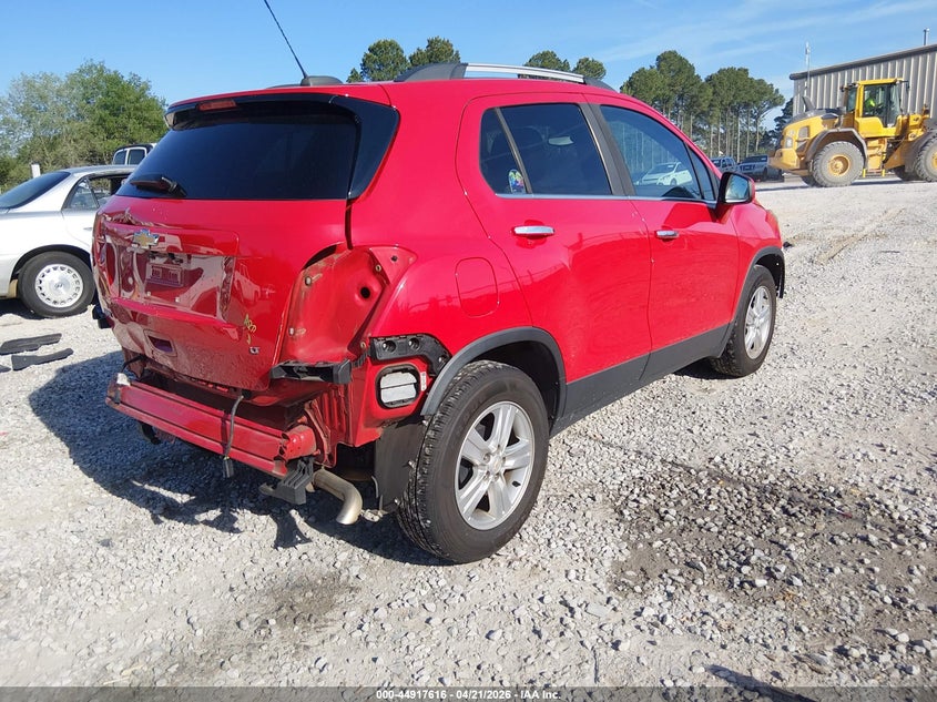 2020 Chevrolet Trax VIN KL7CJLSBXLB341440 IAAI salvage auction — FRONT & REAR, Salvage Title, sold $1,250 on 2026-07-13 (photo 4)