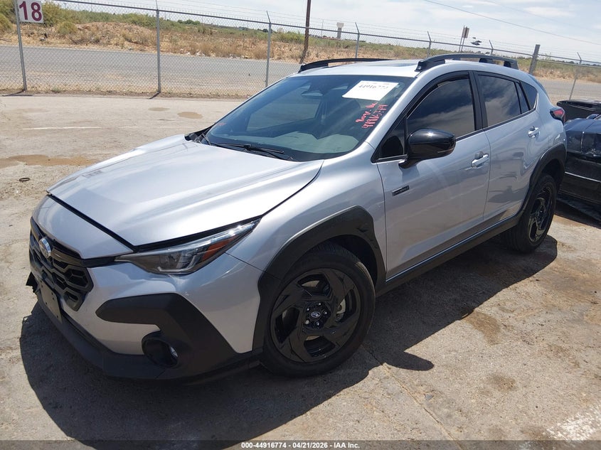 2026 Subaru Xv VIN JF2GUSGD2T8201588 IAAI salvage auction — RIGHT FRONT, Salvage Title, sold $6,400 on 2026-07-10 (photo 2)