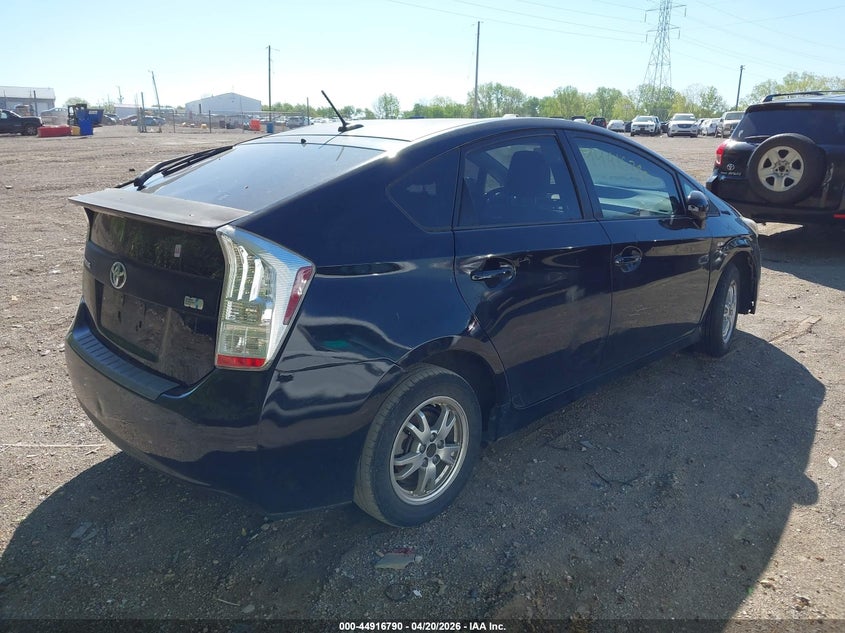 2010 Toyota Prius VIN JTDKN3DU9A1002754 IAAI salvage auction — NORMAL WEAR, Salvage (Texas), sold $775 on 2026-07-15 (photo 4)