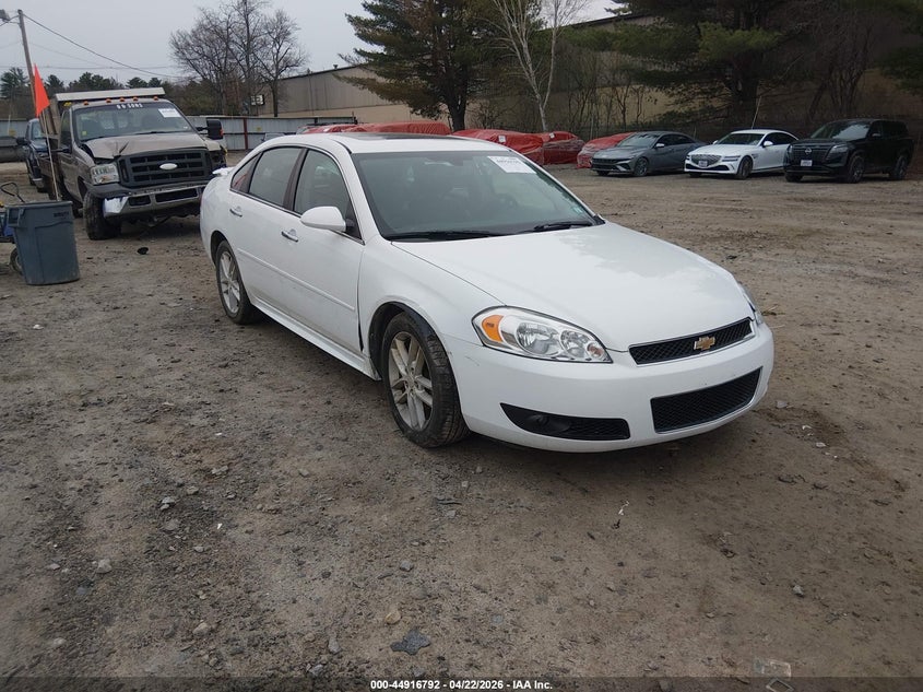 2015 Chevrolet Impala VIN 2G1WC5E30F1148902 IAAI salvage auction — LEFT FRONT, Salvage (New Hampshire), sold $350 on 2026-07-19 (photo 1)