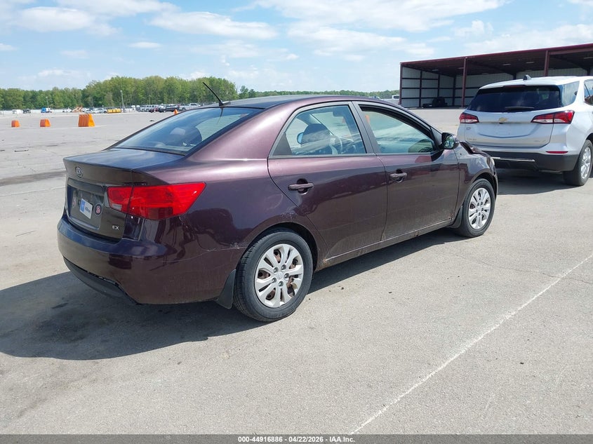 2011 Kia Forte VIN KNAFU4A20B5353010 IAAI salvage auction — FRONT END, Clear (Indiana), sold $500 on 2026-07-16 (photo 4)