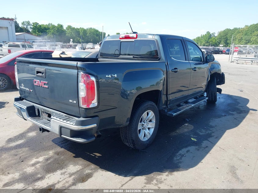 2018 Gmc Canyon VIN 1GTG6CEN5J1103493 IAAI salvage auction — RIGHT FRONT, Salvage (North Carolina), sold $4,900 on 2026-07-08 (photo 4)