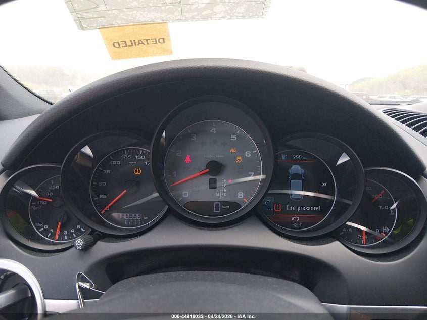 2014 Porsche Cayenne VIN WP1AB2A27ELA58816 IAAI salvage auction — FRONT END, Salvage (West Virginia), sold $3,000 on 2026-07-09 (photo 7)