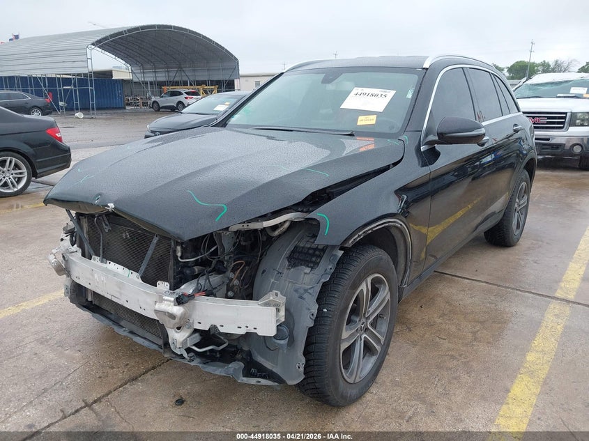 2019 Mercedes-benz Glc VIN WDC0G4JB1KV174677 IAAI salvage auction — FRONT END, Original (Texas), sold $6,000 on 2026-07-29 (photo 2)