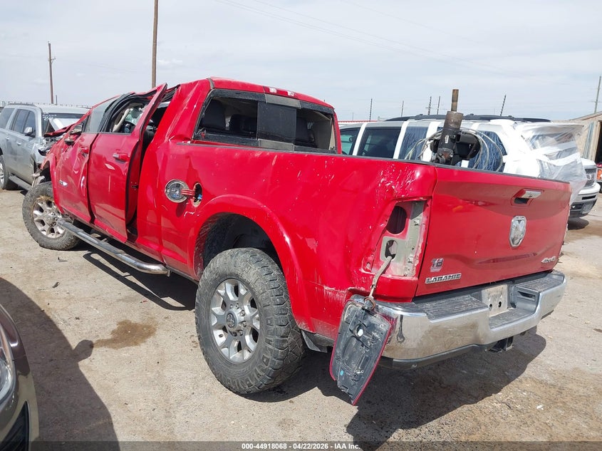 2022 Ram 2500 VIN 3C6UR5NL1NG109004 IAAI salvage auction — ROLLOVER, Salvage Title, sold $8,600 on 2026-07-28 (photo 3)