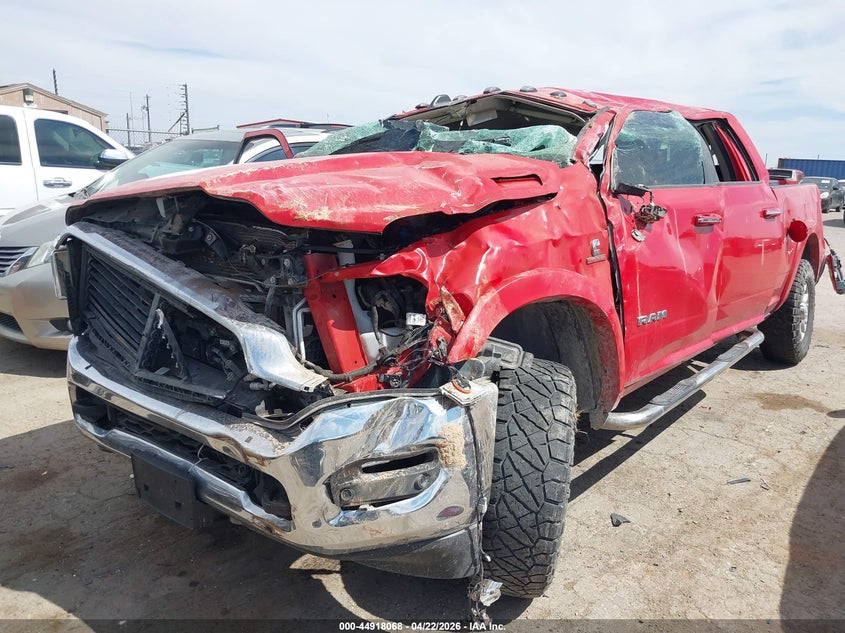 2022 Ram 2500 VIN 3C6UR5NL1NG109004 IAAI salvage auction — ROLLOVER, Salvage Title, sold $8,600 on 2026-07-28 (photo 6)