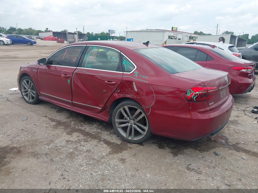 2017 Volkswagen Passat VIN 1VWDT7A31HC052030 IAAI salvage auction — SIDE, Original (Texas), sold $1,950 on 2026-08-12 (photo 3)