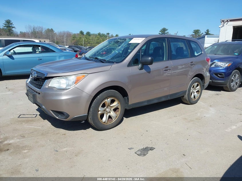 2014 Subaru Forester VIN JF2SJAACXEH451466 IAAI salvage auction — FRONT END, Salvage Title, sold $300 on 2026-07-22 (photo 2)