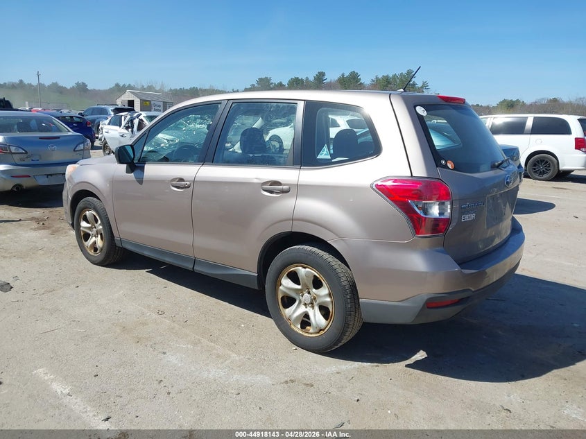 2014 Subaru Forester VIN JF2SJAACXEH451466 IAAI salvage auction — FRONT END, Salvage Title, sold $300 on 2026-07-22 (photo 3)