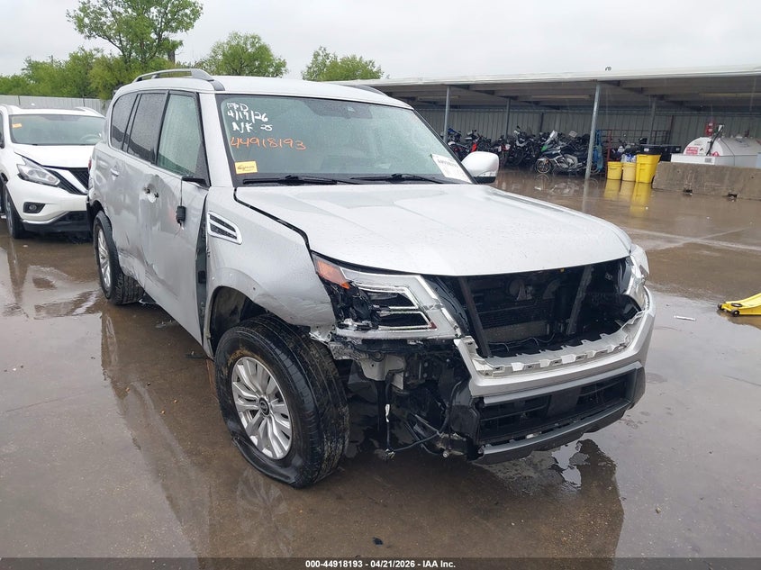 2021 Nissan Armada VIN JN8AY2AC7M9146192 IAAI salvage auction — LEFT & RIGHT, Salvage Title, sold $6,700 on 2026-07-22 (photo 6)