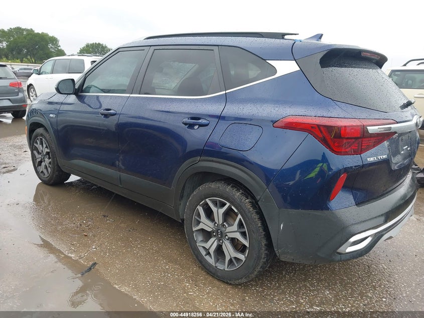 2021 Kia Seltos VIN KNDERCAA7M7208667 IAAI salvage auction — FRONT END, Original (Texas), sold $2,275 on 2026-07-14 (photo 3)