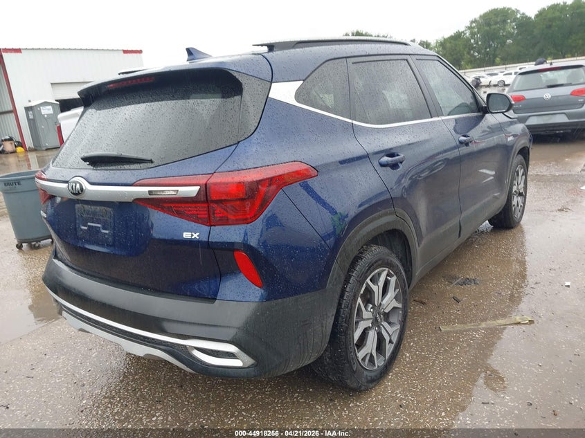 2021 Kia Seltos VIN KNDERCAA7M7208667 IAAI salvage auction — FRONT END, Original (Texas), sold $2,275 on 2026-07-14 (photo 4)