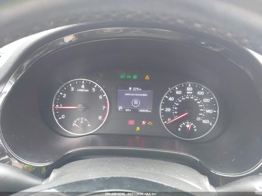 2021 Kia Seltos VIN KNDERCAA7M7208667 IAAI salvage auction — FRONT END, Original (Texas), sold $2,275 on 2026-07-14 (photo 7)