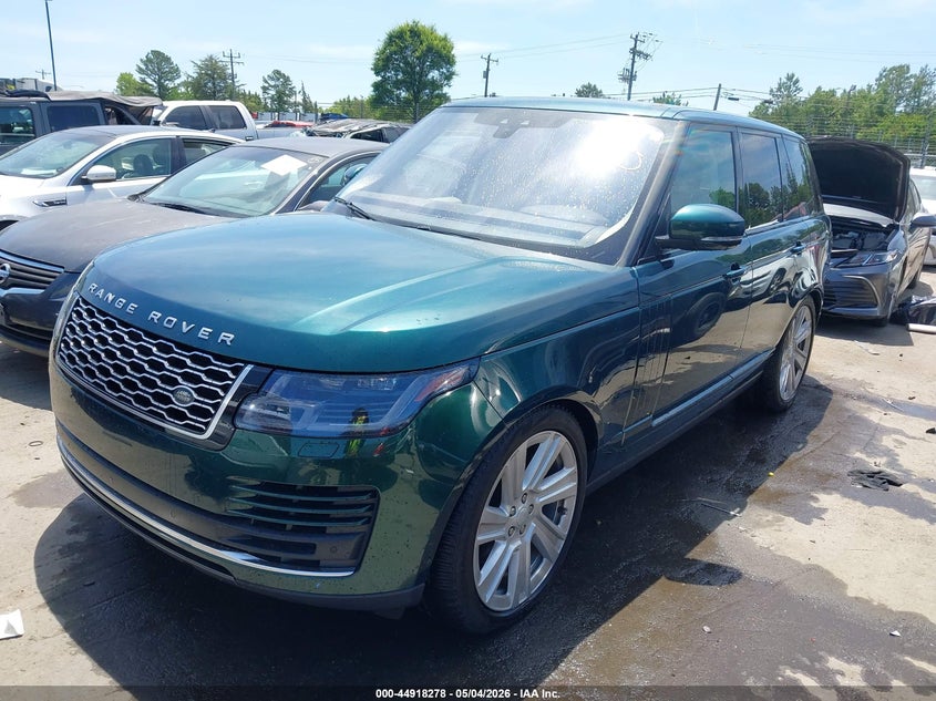 2020 Land rover RANGE ROVER VIN SALGS2RU8LA575884 IAAI salvage auction — REAR END, Salvage Title, sold $22,375 on 2026-09-14 (photo 2)