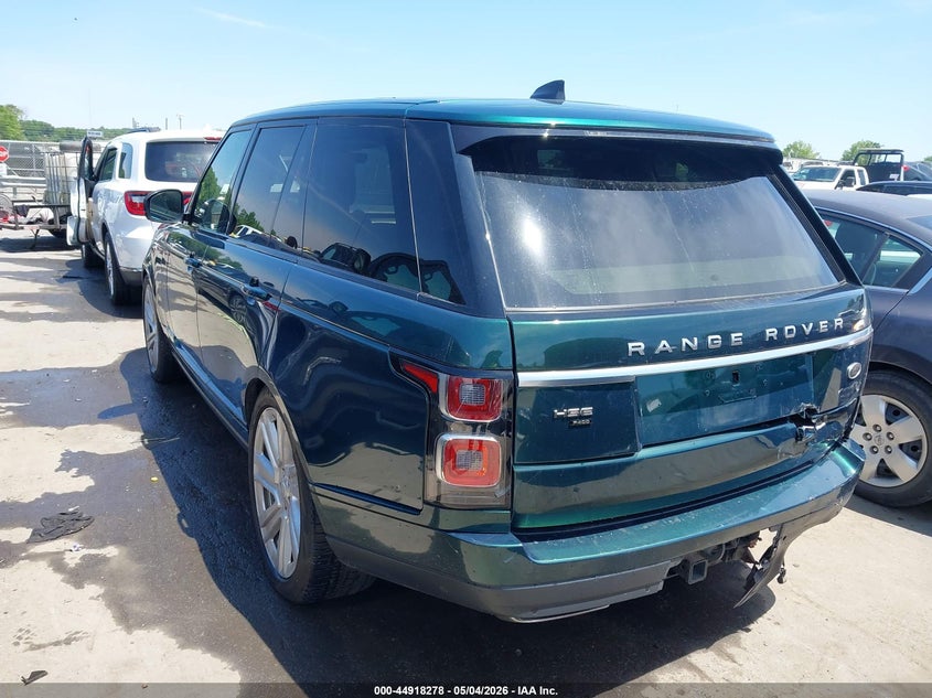 2020 Land rover RANGE ROVER VIN SALGS2RU8LA575884 IAAI salvage auction — REAR END, Salvage Title, sold $22,375 on 2026-09-14 (photo 3)