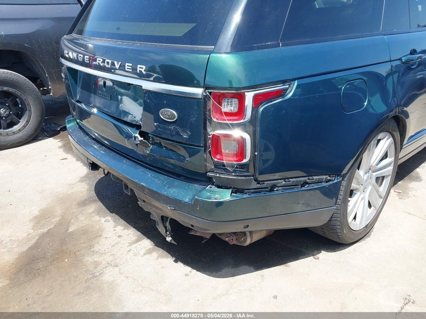 2020 Land rover RANGE ROVER VIN SALGS2RU8LA575884 IAAI salvage auction — REAR END, Salvage Title, sold $22,375 on 2026-09-14 (photo 6)