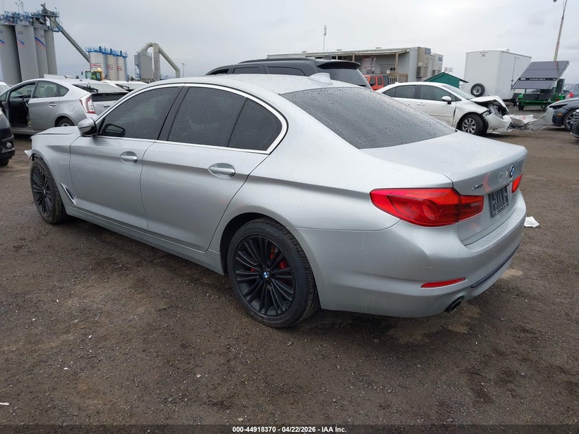 2019 BMW 5er VIN WBAJA7C57KWW25350 IAAI salvage auction — FRONT END, Mv-907A (New York), sold $8,900 on 2026-07-07 (photo 3)