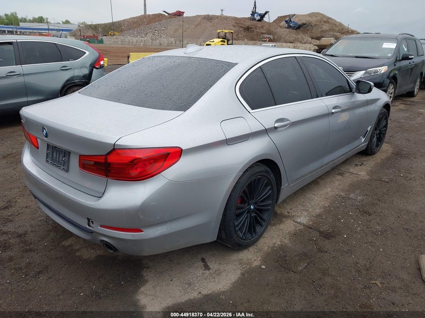 2019 BMW 5er VIN WBAJA7C57KWW25350 IAAI salvage auction — FRONT END, Mv-907A (New York), sold $8,900 on 2026-07-07 (photo 4)