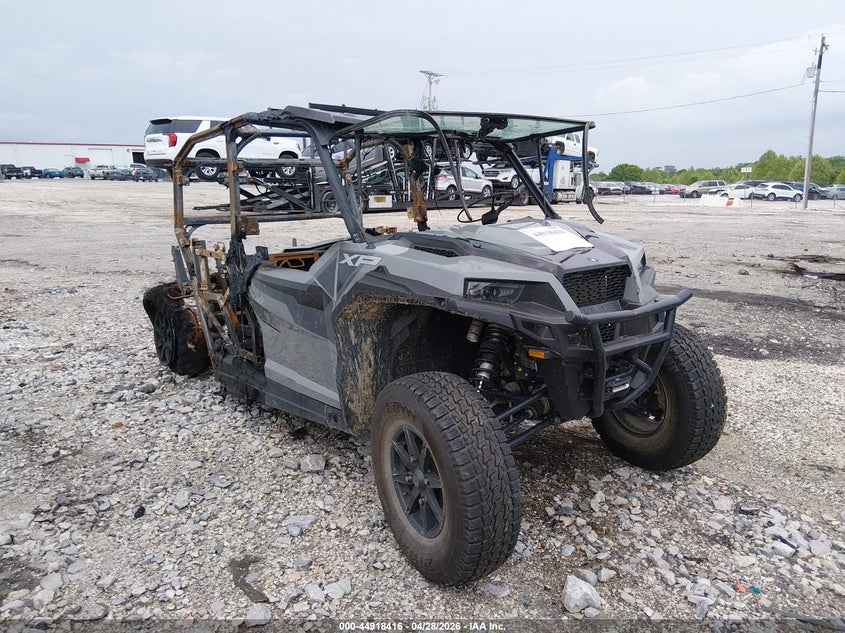 2023 Polaris VIN 3NSGMP998PM456055 IAAI salvage auction — TOTAL BURN, Clear (Arkansas), sold $375 on 2026-07-09 (photo 1)