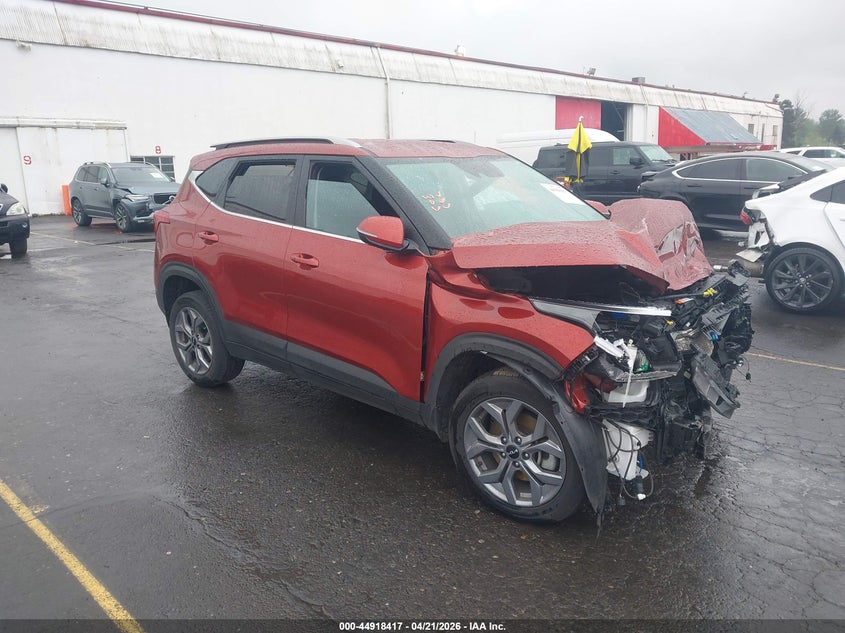 2024 Kia Seltos VIN KNDEUCAA2R7522782 IAAI salvage auction — LEFT SIDE, Salvage (Oregon), sold $1,000 on 2026-07-23 (photo 1)