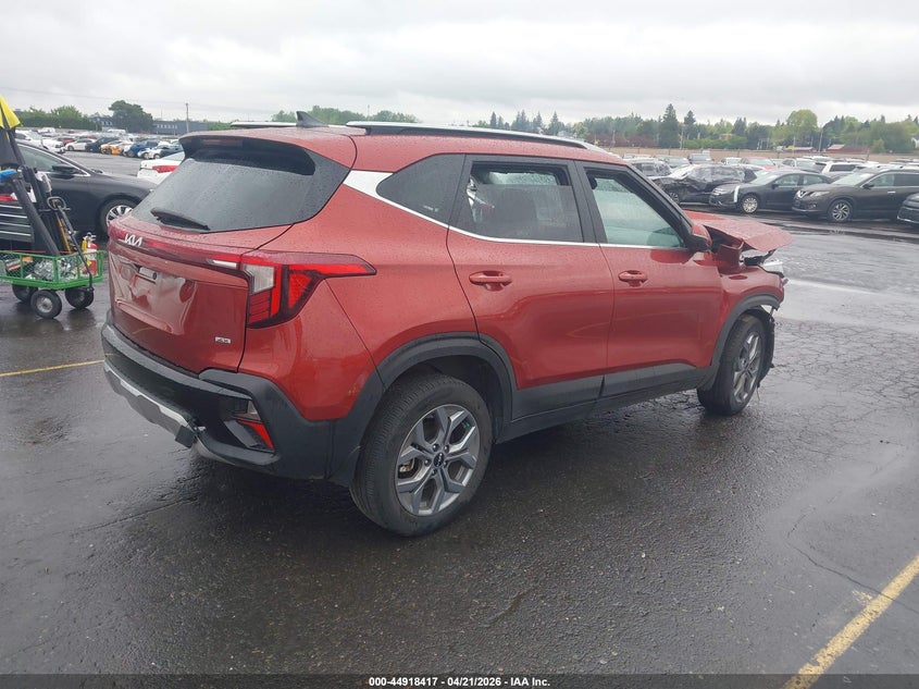 2024 Kia Seltos VIN KNDEUCAA2R7522782 IAAI salvage auction — LEFT SIDE, Salvage (Oregon), sold $1,000 on 2026-07-23 (photo 4)