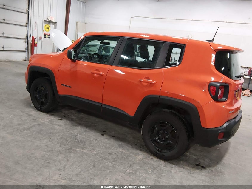 2020 Jeep Renegade VIN ZACNJBAB8LPL97516 IAAI salvage auction — HAIL, Salvage Title, sold $2,575 on 2026-07-28 (photo 3)