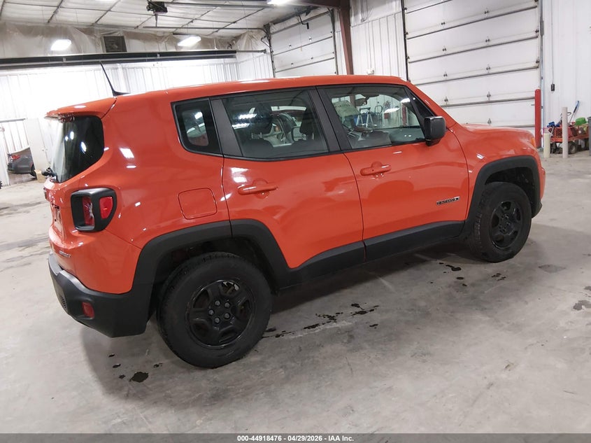 2020 Jeep Renegade VIN ZACNJBAB8LPL97516 IAAI salvage auction — HAIL, Salvage Title, sold $2,575 on 2026-07-28 (photo 4)