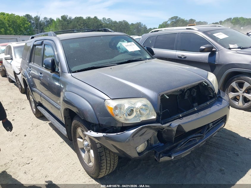 2007 Toyota 4runner VIN JTEZU14R378071243 IAAI salvage auction — FRONT END, Salvage (Georgia), sold $4,100 on 2026-07-28 (photo 1)