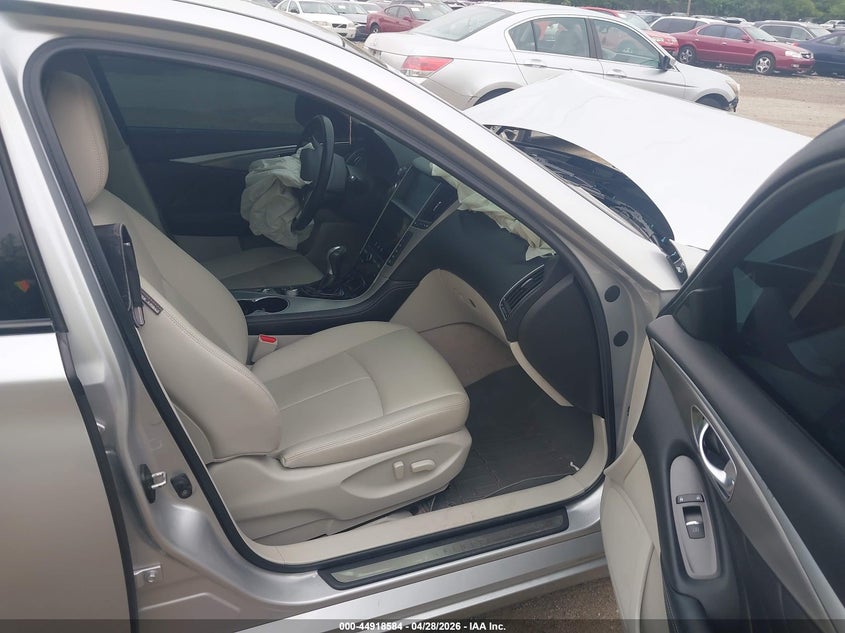 2015 Infiniti Q50 VIN JN1BV7AR0FM415128 IAAI salvage auction — FRONT END, Salvage (Idaho), sold $1,850 on 2026-07-31 (photo 5)