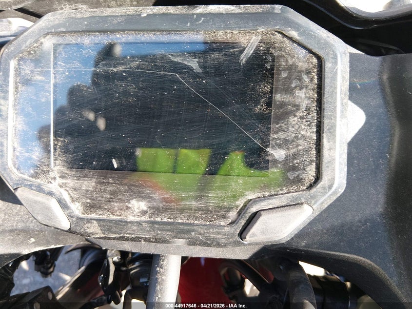 2026 Kawasaki Ninja VIN ML5EXGJ10TDA75826 IAAI salvage auction — FRONT & REAR, Salvage (Colorado), sold $1,100 on 2026-07-08 (photo 7)