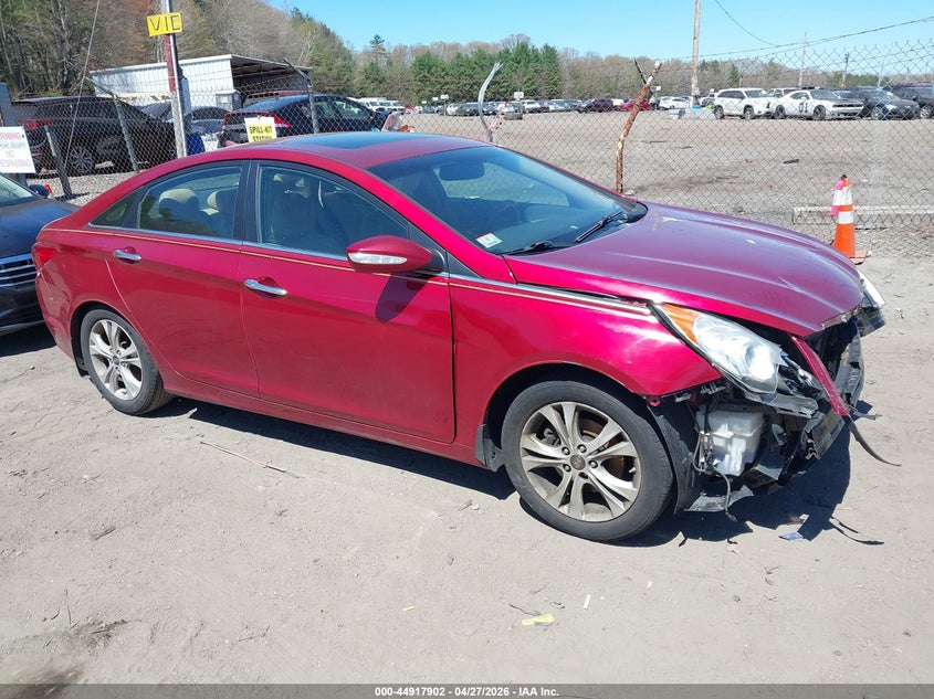 2011 Hyundai Sonata VIN 5NPEC4AC3BH110625 IAAI salvage auction — FRONT END, Clear (Massachusetts), sold $275 on 2026-07-14 (photo 1)