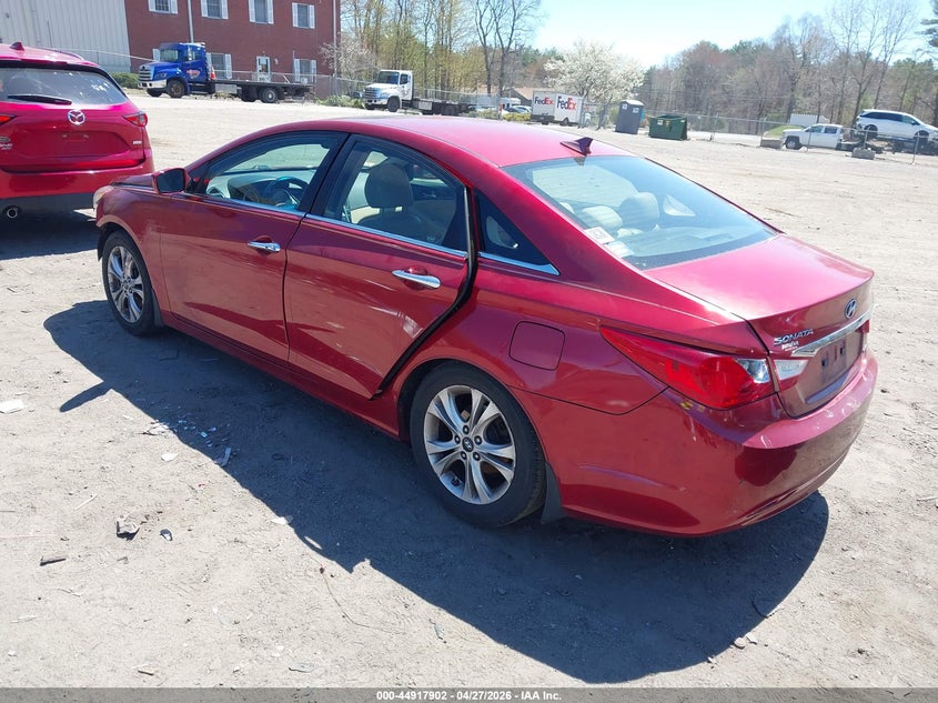 2011 Hyundai Sonata VIN 5NPEC4AC3BH110625 IAAI salvage auction — FRONT END, Clear (Massachusetts), sold $275 on 2026-07-14 (photo 3)