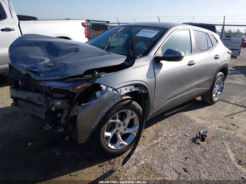 2024 Chevrolet Trax VIN KL77LFE26RC212607 IAAI salvage auction — FRONT END, Salvage Title, sold $1,500 on 2026-08-01 (photo 2)