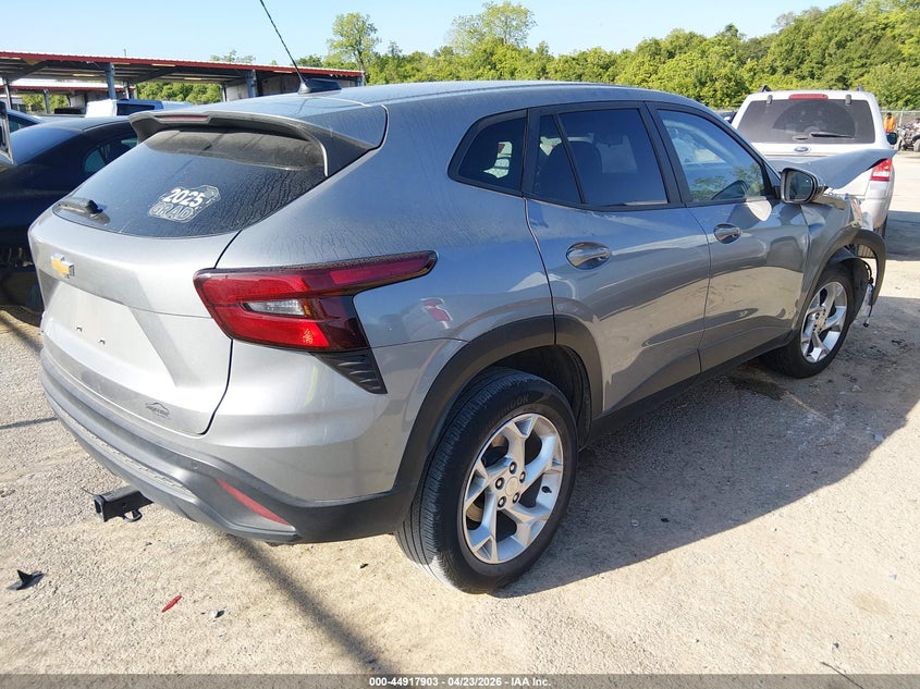 2024 Chevrolet Trax VIN KL77LFE26RC212607 IAAI salvage auction — FRONT END, Salvage Title, sold $1,500 on 2026-08-01 (photo 4)
