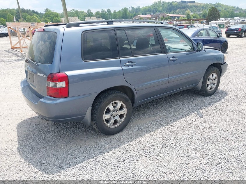 2006 Toyota Highlander VIN JTEEP21A860178103 IAAI salvage auction — FRONT END, Salvage (Idaho), sold $1,050 on 2026-07-17 (photo 4)