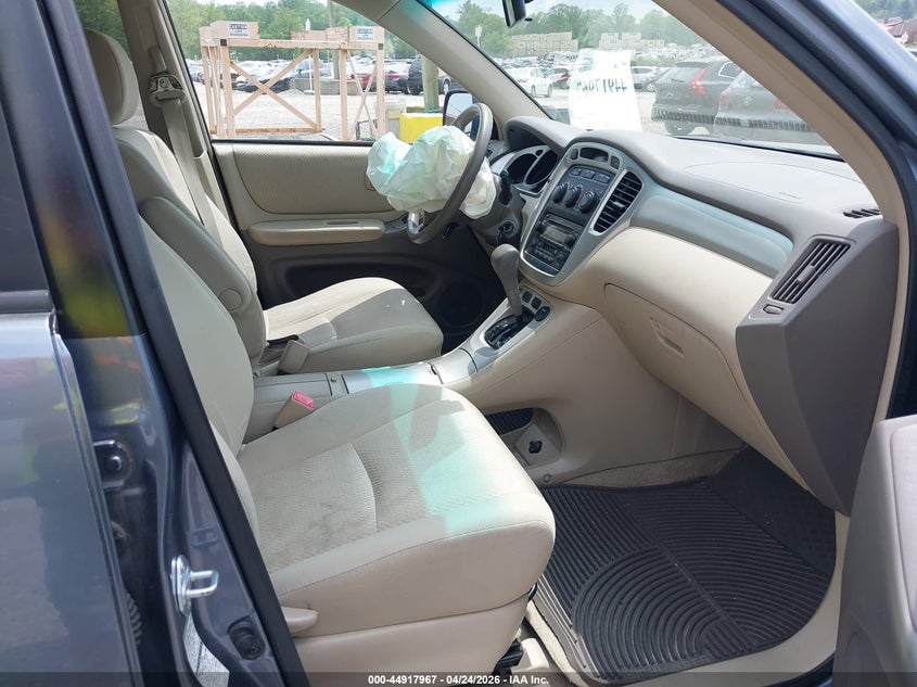 2006 Toyota Highlander VIN JTEEP21A860178103 IAAI salvage auction — FRONT END, Salvage (Idaho), sold $1,050 on 2026-07-17 (photo 5)