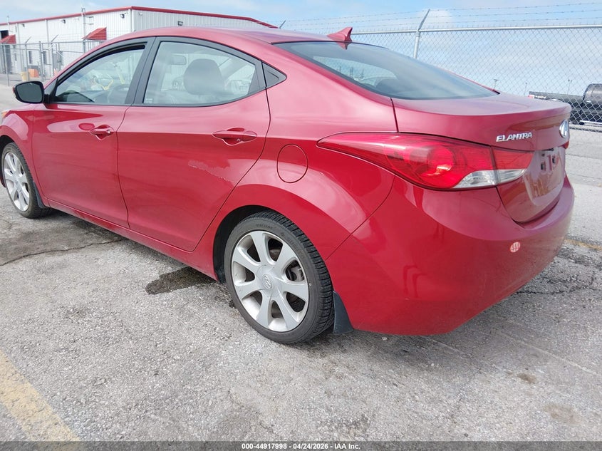 2013 Hyundai Elantra VIN KMHDH4AE8DU940603 IAAI salvage auction — RIGHT SIDE, Salvage Title, sold $1,150 on 2026-07-23 (photo 3)