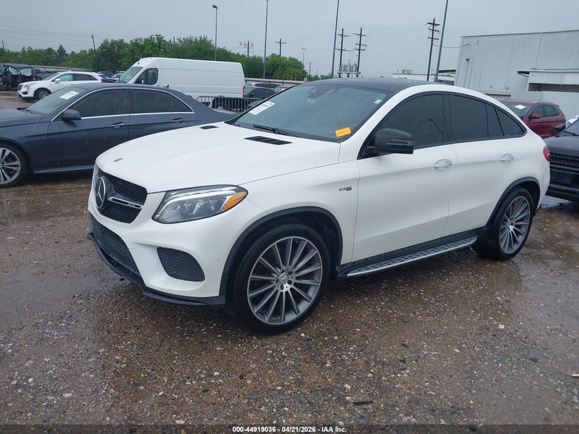 2019 Mercedes-benz Amg gle coupe VIN 4JGED6EB3KA151365 IAAI salvage auction — INTERIOR BURN, Salvage (Texas), sold $20,700 on 2026-08-27 (photo 2)