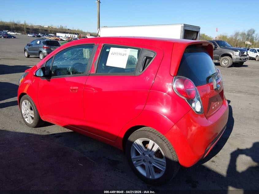 2014 Chevrolet Spark VIN KL8CB6S98EC455764 IAAI salvage auction — FRONT END, Salvage Title, sold $725 on 2026-07-07 (photo 3)