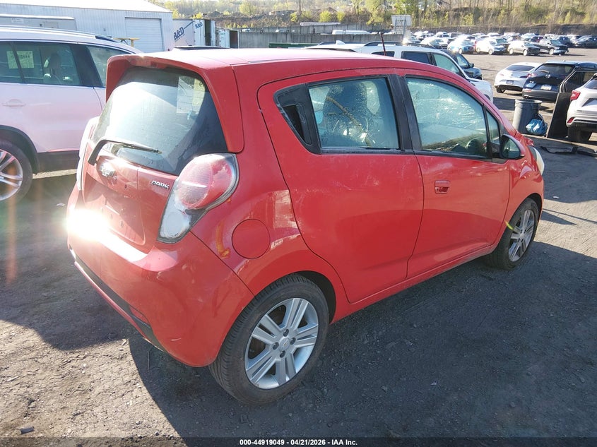 2014 Chevrolet Spark VIN KL8CB6S98EC455764 IAAI salvage auction — FRONT END, Salvage Title, sold $725 on 2026-07-07 (photo 4)