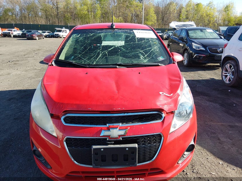 2014 Chevrolet Spark VIN KL8CB6S98EC455764 IAAI salvage auction — FRONT END, Salvage Title, sold $725 on 2026-07-07 (photo 6)