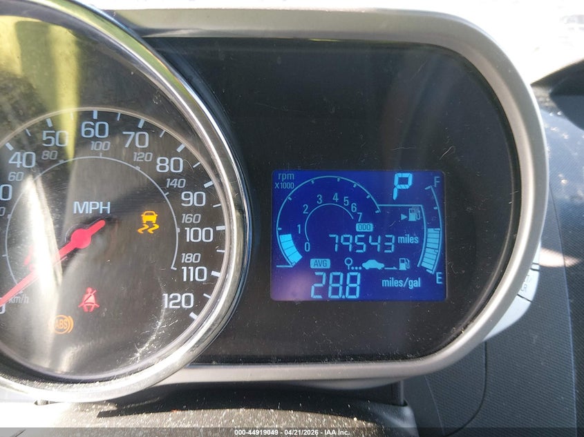 2014 Chevrolet Spark VIN KL8CB6S98EC455764 IAAI salvage auction — FRONT END, Salvage Title, sold $725 on 2026-07-07 (photo 7)