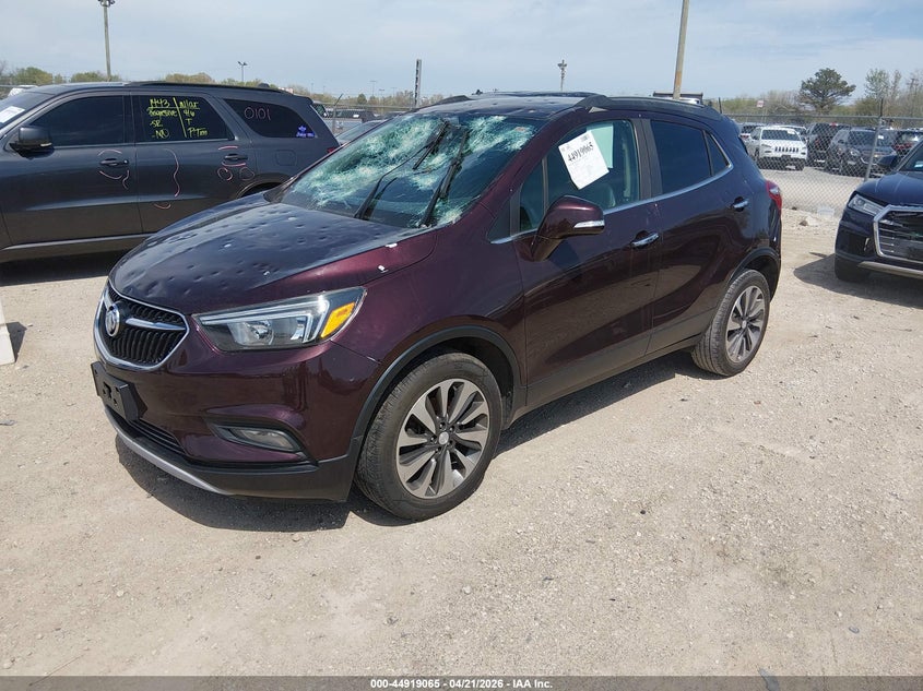 2017 Buick Encore VIN KL4CJBSB8HB156270 IAAI salvage auction — HAIL, Salvage (Illinois), sold $25 on 2026-07-28 (photo 2)
