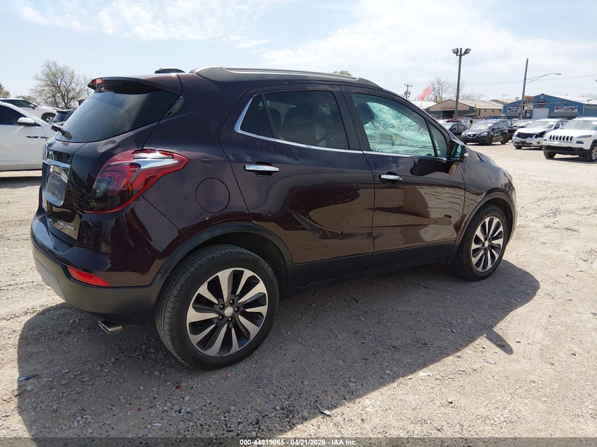 2017 Buick Encore VIN KL4CJBSB8HB156270 IAAI salvage auction — HAIL, Salvage (Illinois), sold $25 on 2026-07-28 (photo 4)