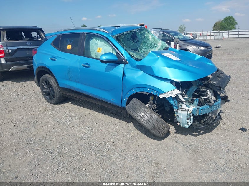 2025 Buick Encore gx VIN KL4AMDSL2SB052769 IAAI salvage auction — BIO HAZARD, Parts Only (Arkansas), sold $1,550 on 2026-07-29 (photo 1)