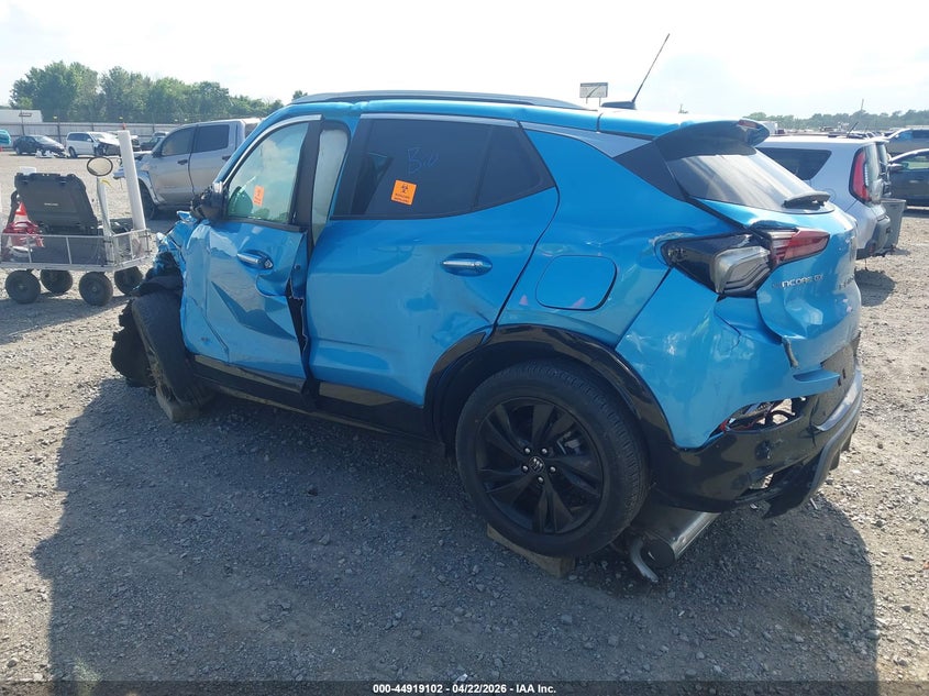 2025 Buick Encore gx VIN KL4AMDSL2SB052769 IAAI salvage auction — BIO HAZARD, Parts Only (Arkansas), sold $1,550 on 2026-07-29 (photo 3)