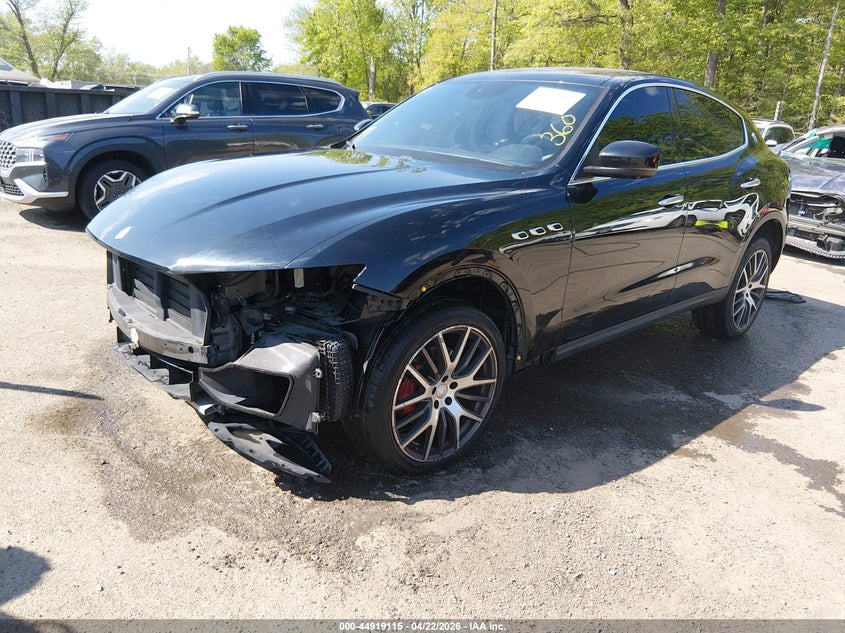 2017 Maserati Levante VIN ZN661XUA4HX225784 IAAI salvage auction — FRONT END, Clear (Virginia), sold $25 on 2026-08-03 (photo 2)